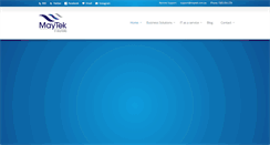 Desktop Screenshot of maytek.com.au