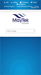 Mobile Screenshot of maytek.com.au